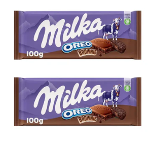 Milka Oreo Brownie New 100g (Pack Of 2)
