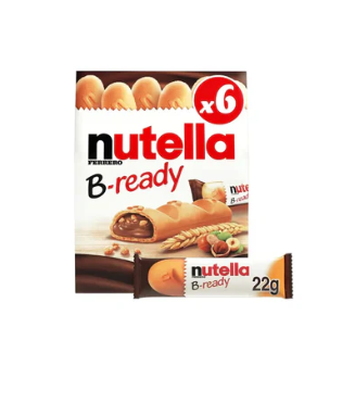 Nutella B-Ready Wafer 6 X 22 g