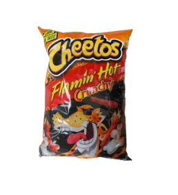Cheetos Flamin' Hot Crunchy 226.8g – Spicy & Crunchy Flamin' Hot Chips