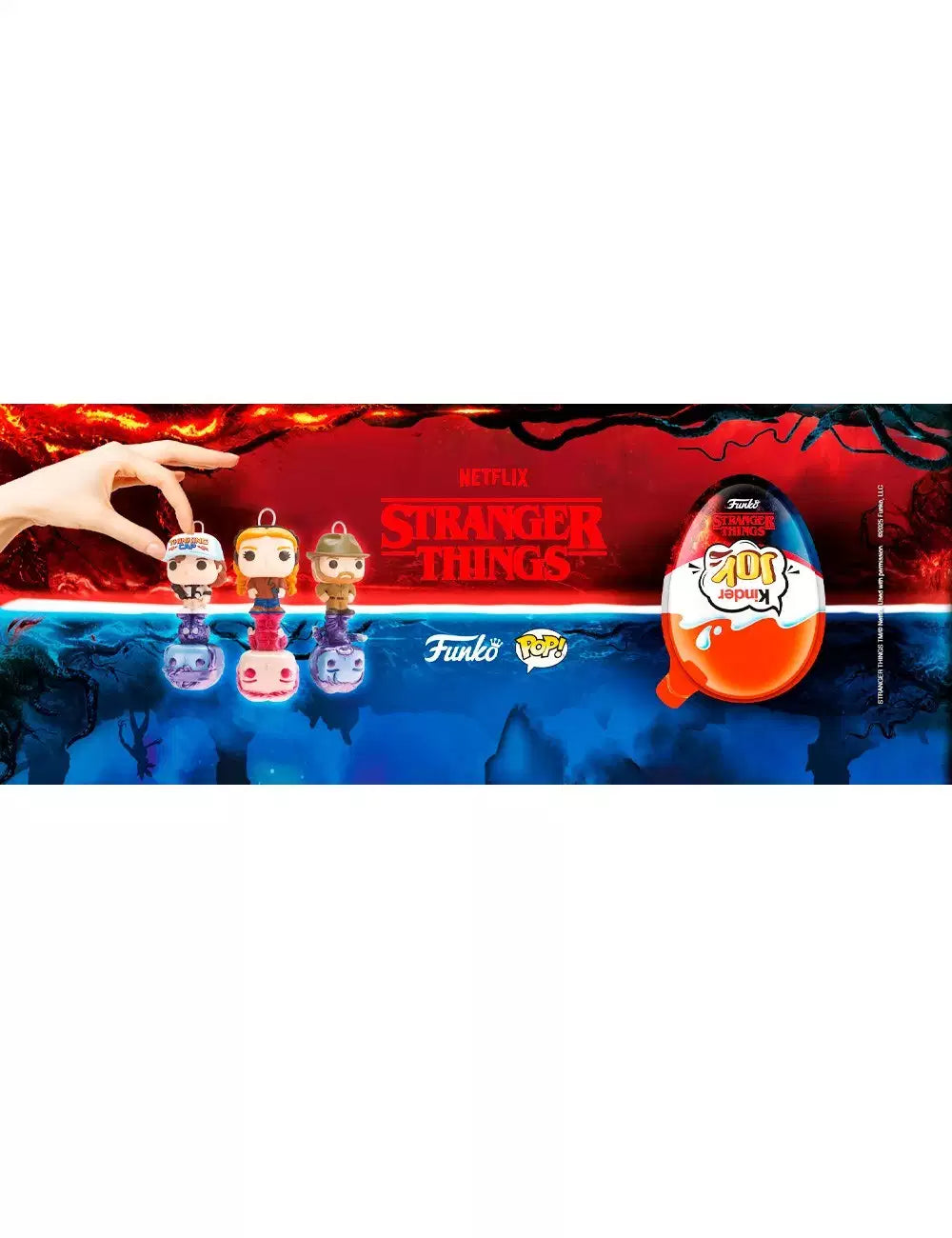 Kinder Joy STRANGER THINGS 2025 Chocolate