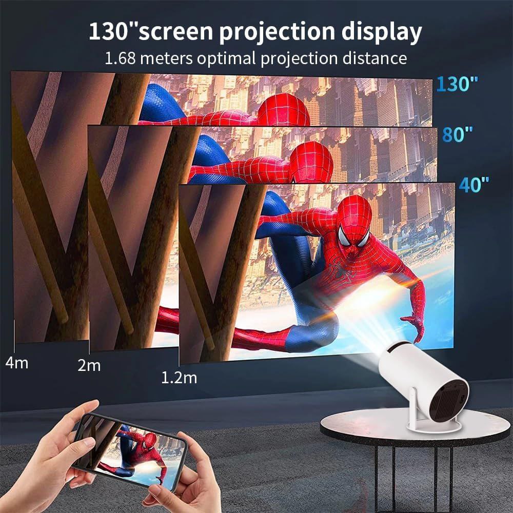 4K Portable Projector – Ultra HD Smart Display